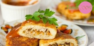 Картопляні зрази з печінкової начинкою Картопляні зрази з печінкової начинкою