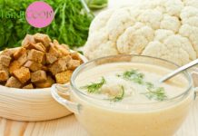 Суп-пюре з цвітної капусти Суп-пюре з цвітної капусти