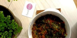 Деруни запечені з грибами Деруни запечені з грибами