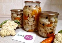 Маринована цвітна капуста Маринована цвітна капуста
