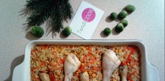 Курячі гомілки з рисом в духовці Курячі гомілки з рисом в духовці