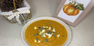 Суп-пюре з гарбуза