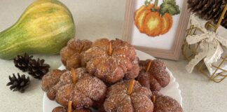 Домашні гарбузові пончики — пухкі та ароматні