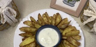 Картопля по-селянськи в духовці – хрумкий домашній рецепт Картопля по-селянськи