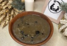 Грибна підлива з сушених грибів на Святвечір Грибна підлива з сушених грибів на Святвечір