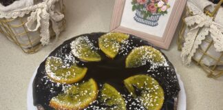 Карамелізовані апельсини на сковороді — простий декор для випічки Карамелізовані апельсини на сковороді