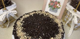 Вафельний торт зі згущонкою без випічки – простий рецепт з глазур’ю та горіхами Вафельний торт зі згущонкою без випічки – простий рецепт з глазур’ю та горіхами