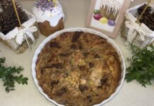 Пудинг із черствої паски — простий десерт без відходів у духовці пудинг із черствої паски в духовці